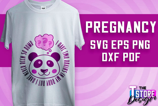 Pregnancy SVG | Family Quotes Design | Happy Time SVG | Baby Design v.2 SVG The T Store Design 