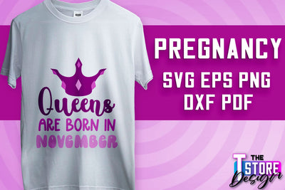Pregnancy SVG | Family Quotes Design | Happy Time SVG | Baby Design v.2 SVG The T Store Design 