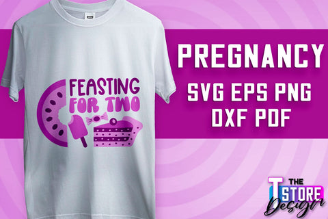 Pregnancy SVG | Family Quotes Design | Happy Time SVG | Baby Design v.2 SVG The T Store Design 