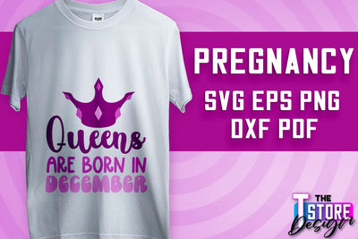 Pregnancy SVG | Family Quotes Design | Happy Time SVG | Baby Design v.2 SVG The T Store Design 