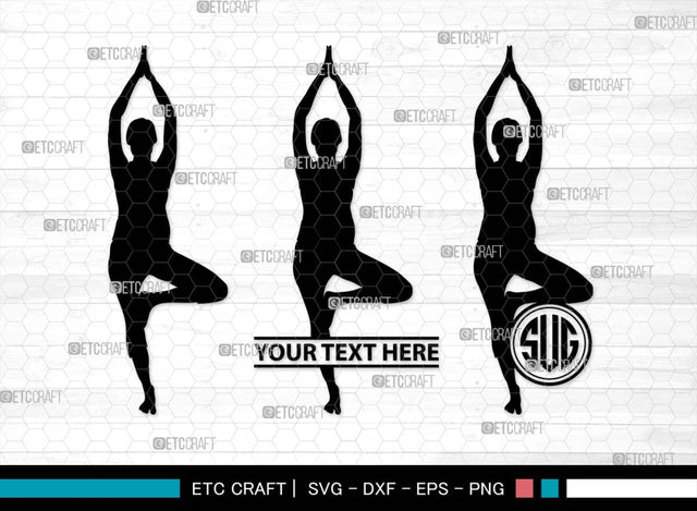 Pregnant Yoga Mom Monogram, Pregnant Yoga Mom Silhouette, Pregnant Yoga Mom SVG, Pregnant Svg, Yoga Svg, Yoga Women Svg, Gym Svg, SB00569 SVG ETC Craft 