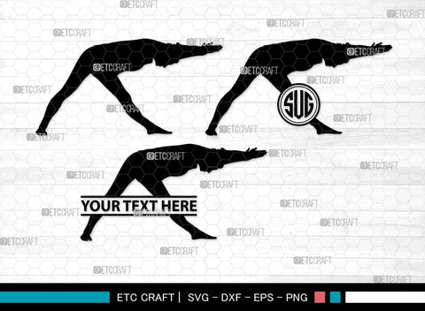 Pregnant Yoga Mom Monogram, Pregnant Yoga Mom Silhouette, Pregnant Yoga Mom SVG, Pregnant Svg, Yoga Svg, Yoga Women Svg, Gym Svg, SB00569 SVG ETC Craft 