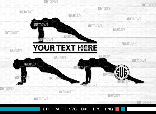 Pregnant Yoga Mom Monogram, Pregnant Yoga Mom Silhouette, Pregnant Yoga Mom SVG, Pregnant Svg, Yoga Svg, Yoga Women Svg, Gym Svg, SB00569 SVG ETC Craft 