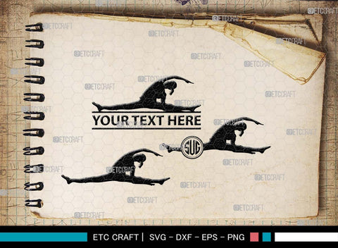 Pregnant Yoga Mom Monogram, Pregnant Yoga Mom Silhouette, Pregnant Yoga Mom SVG, Pregnant Svg, Yoga Svg, Yoga Women Svg, Gym Svg, SB00569 SVG ETC Craft 