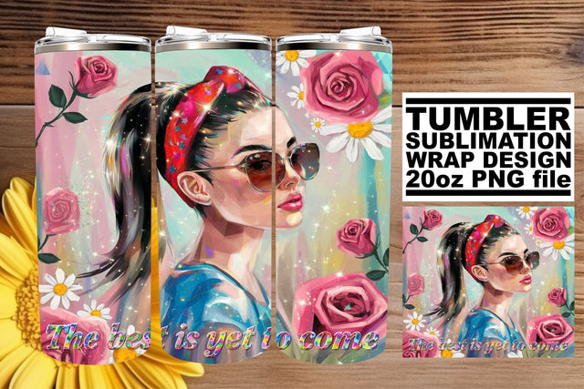 Premium quality tumbler wrap, great for all occasions! , Woman Sublimation afrosvg 