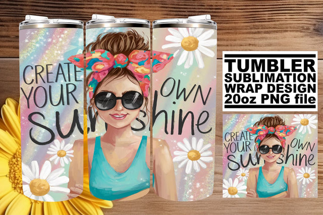 Premium tumbler wrap, ideal for stunning visuals! , Woman Sublimation afrosvg 