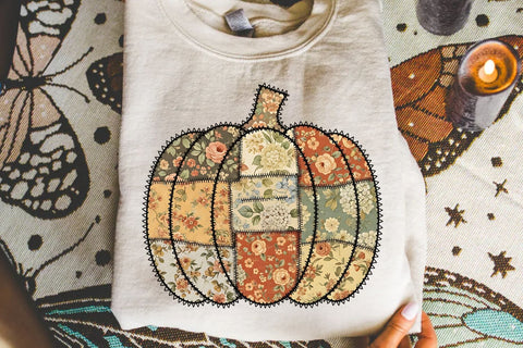 Preppy Floral Fall Pumpkin PNG| Preppy Thanksgiving Sublimation Png. Sublimation CosmosFineArt 