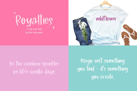 Preppy Font Mini Bundle Font Beck McCormick 