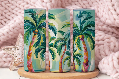 Preppy Palm Tumbler Wrap 20oz Sublimation DesignSVG 