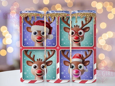 Preppy Pastel Christmas Holiday Tumbler, Holiday Sublimation Design, Festive Cup Art, 20oz Xmas Tumbler, Whimsical Pastel Mug, Stylish Christmas Cup, Cozy Holiday Wrap Sublimation SvggirlplusArt 