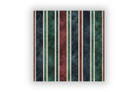 Preppy Stripe Digital Paper Pack, Seamless Watercolor Pattern Bundle, Printable Scrapbook Paper, Classic Navy Red Design Collection Digital Pattern FloridPrintables 