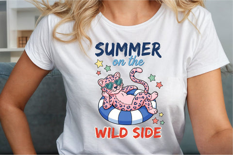 Preppy Summer Animals PNG Sublimation Rupkotha 