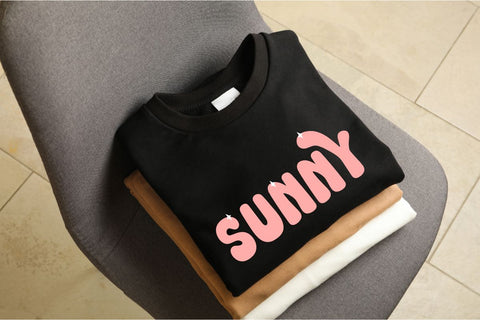 Preppy Summer - Retro Bubble Font Font Masyafi Studio 