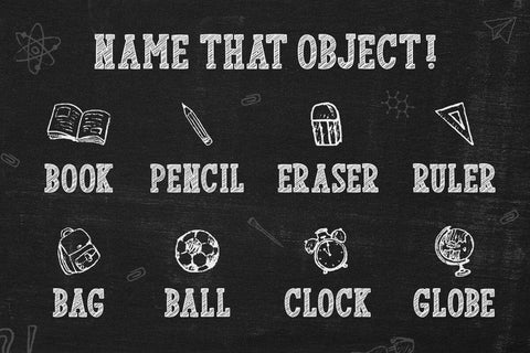 PRESCHOOL - Chalk Font Font Mozarella 