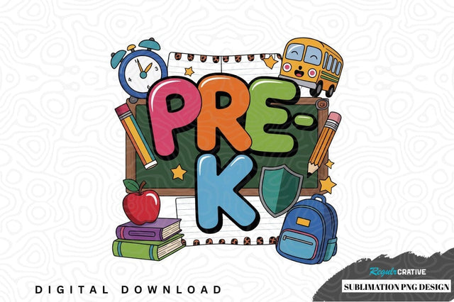 Preschool sublimation png design Sublimation Regulrcrative 