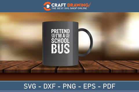 Pretend I'm A School Bus Halloween Svg, Halloween Png , Halloween Clipart, Ghost Svg, Halloween Shirt Svg, Hippie Svg, Retro Svg, Svg Bundle, Sublimation Designs SVG Debashish Barman 
