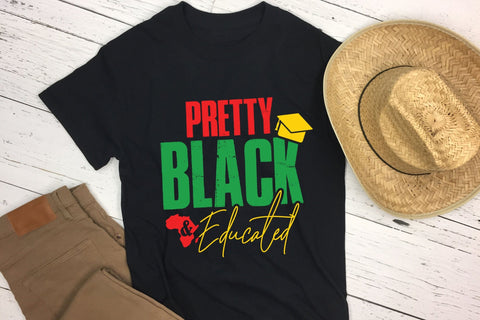 Pretty Black Educated, Black History Month SVG SVG CraftLabSVG 