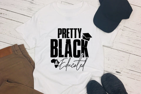 Pretty Black Educated, Black History Month SVG SVG CraftLabSVG 