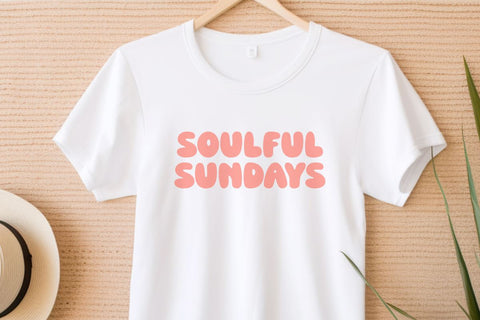 Pretty Bubble - Retro Bubble Font Font Masyafi Studio 