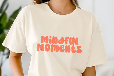 Pretty Bubble - Retro Bubble Font Font Masyafi Studio 