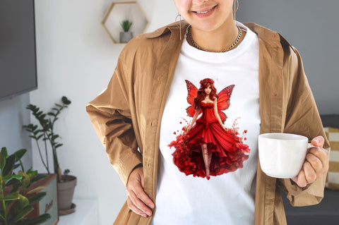 Pretty Fairy Dress Sublimation Clipart Bundle Sublimation Designangry 