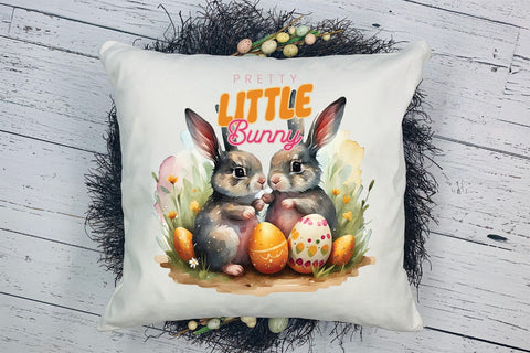 Pretty Little Bunny - Easter Sublimation Sublimation CraftLabSVG 