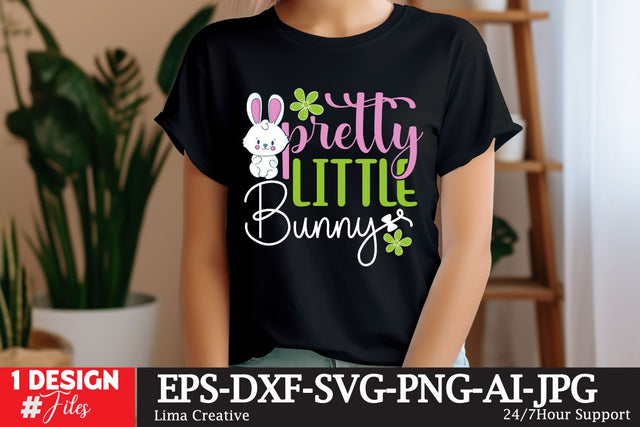 Pretty Little Bunny SVG Cut File ,EAster SVG DEsign SVG Insomnia Std 