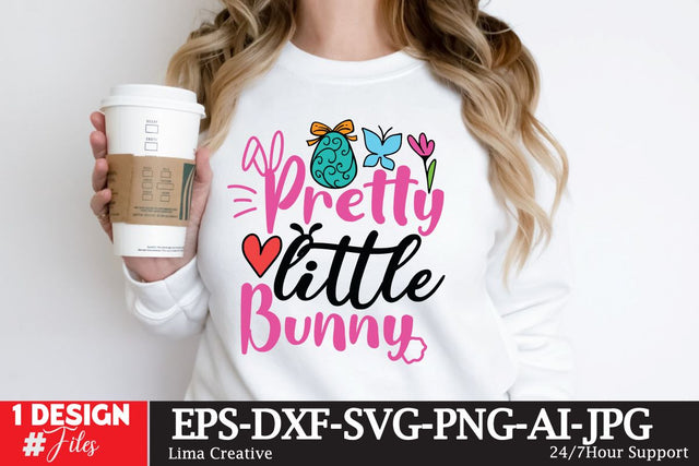 Pretty Little Bunny SVG Cut File SVG Insomnia Std 