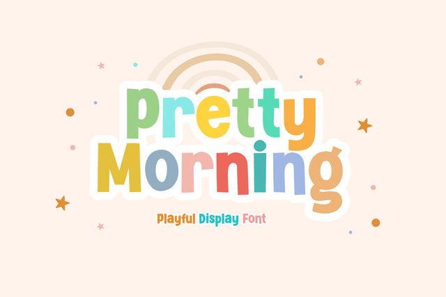 Pretty Morning Font Holydie Studio 