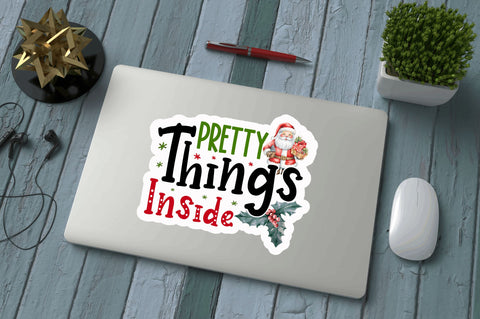 Pretty things inside Stickers Design Sublimation Regulrcrative 