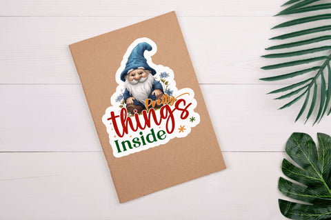 Pretty things inside Stickers Design Sublimation Regulrcrative 