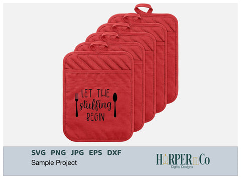 PRICE FOR the POTHOLDER DESIGNS - IS THIS BUNDLE?? SVG PNG Cut EPS File SVG HarperNCo 