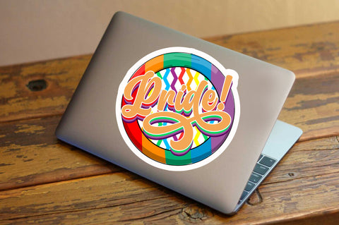 Pride Sticker Design Sublimation Regulrcrative 