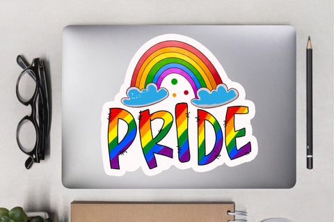 Pride Sticker Design Sublimation Regulrcrative 