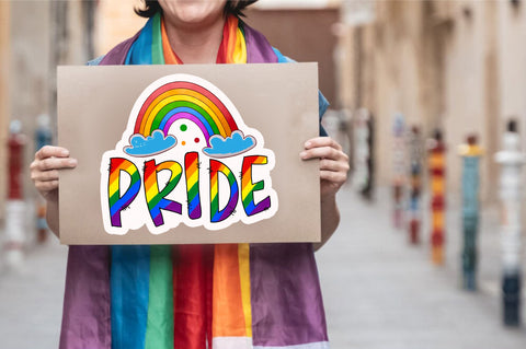 Pride Sticker Design Sublimation Regulrcrative 