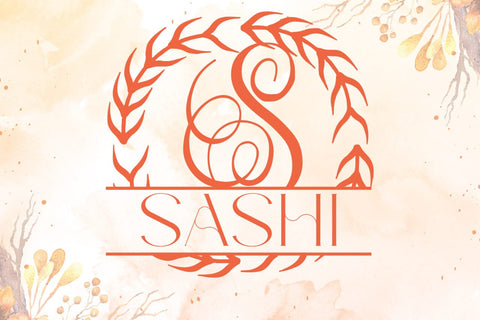 Primorion Split Monogram Font Font Dm Letter Studio 