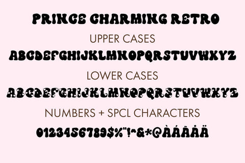Prince Charming Retro Font Duo Font Freeling Design House 