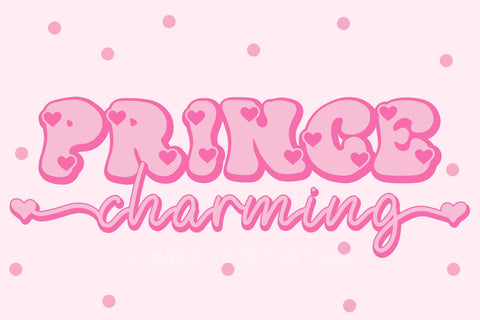 Prince Charming Retro Font Duo Font Freeling Design House 