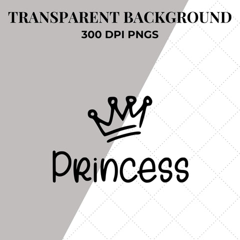 Princess Bundle SVG | Princess PNG SVG Paige Cole Studio 