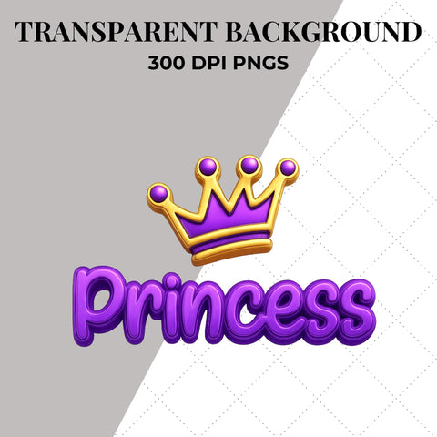 Princess Bundle SVG | Princess PNG SVG Paige Cole Studio 
