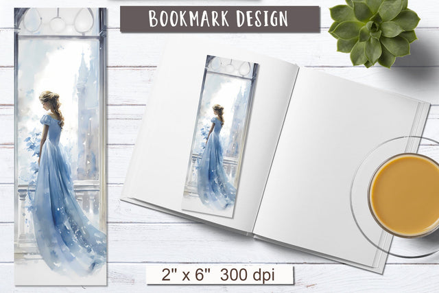 Princess castle bookmark sublimation | Girls bookmark Sublimation Olga Boat Design 