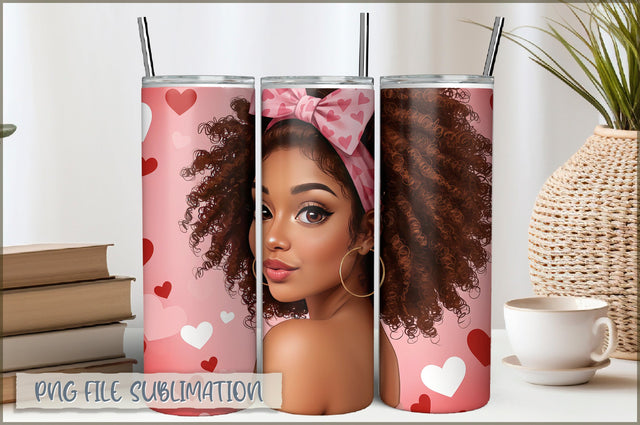 Princess Girl 20 Oz Tumbler Wrap PNG Sublimation Shetara Begum 