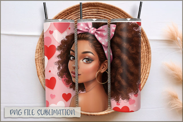 Princess Girl 20 Oz Tumbler Wrap PNG Sublimation Shetara Begum 