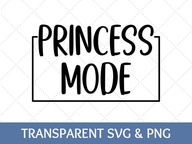 Princess Mode SVG SVG Paige Cole Studio 