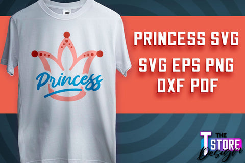 Princess SVG | Funny Girl Quotes SVG v.1 SVG The T Store Design 