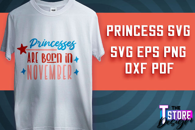 Princess SVG | Funny Girl Quotes SVG v.1 SVG The T Store Design 