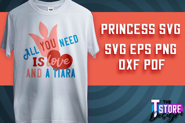 Princess SVG | Funny Girl Quotes SVG v.1 SVG The T Store Design 