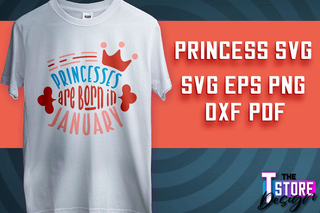 Princess SVG | Funny Girl Quotes SVG v.1 SVG The T Store Design 