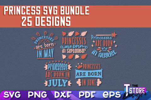 Princess SVG | Funny Girl Quotes SVG v.1 SVG The T Store Design 