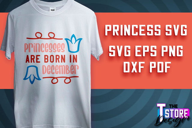 Princess SVG | Funny Girl Quotes SVG v.1 SVG The T Store Design 